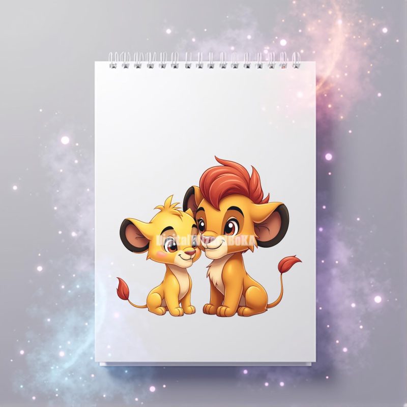 Chibi Cartoon Friends and Couples Clipart - 129 Cute Characters, Transparent Background PNG image 8