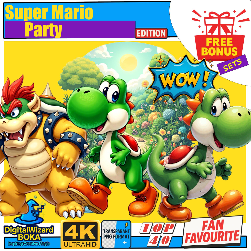 Platform Game Birthday Chibi - 500 PNG