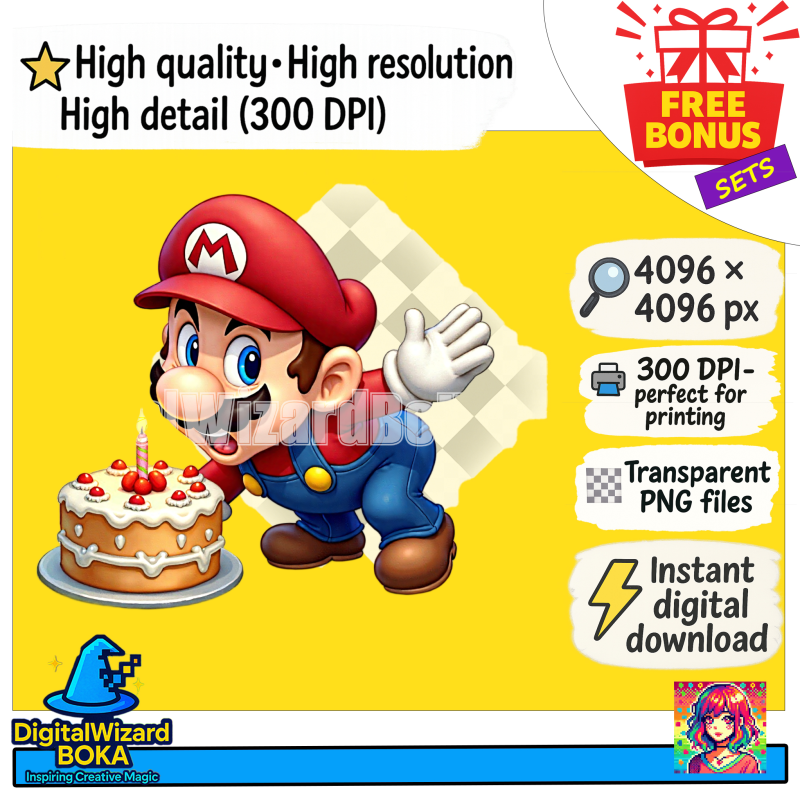 Platform Game Birthday Chibi - 500 PNG image 2