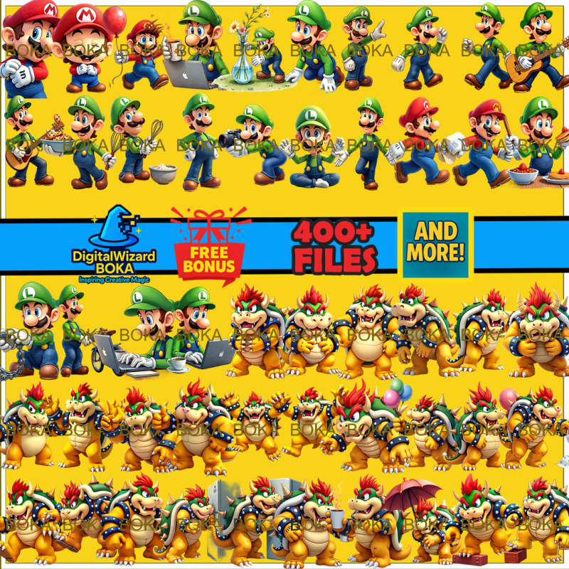 Platform Game Birthday Chibi - 500 PNG image 9
