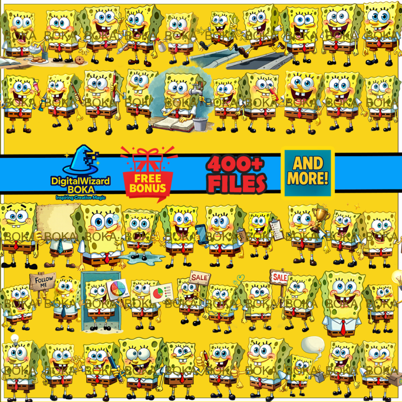 Undersea Birthday Chibi - 550 PNG image 10