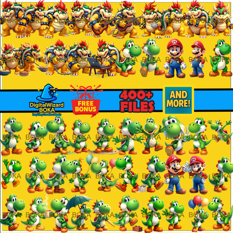 Platform Game Birthday Chibi - 500 PNG image 11