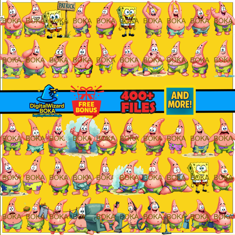 Undersea Birthday Chibi - 550 PNG image 11