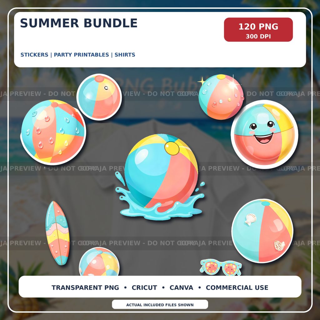 Summer PNG Bundle