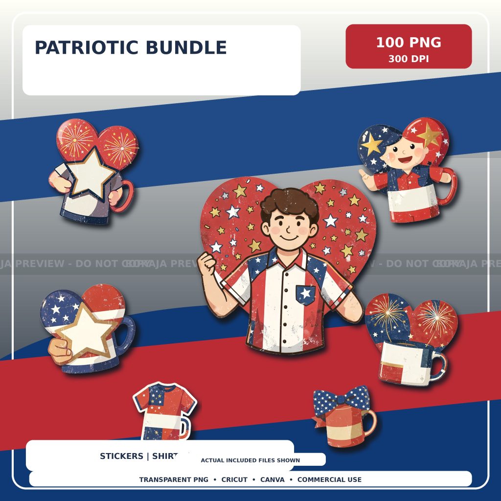 Patriotic PNG Bundle