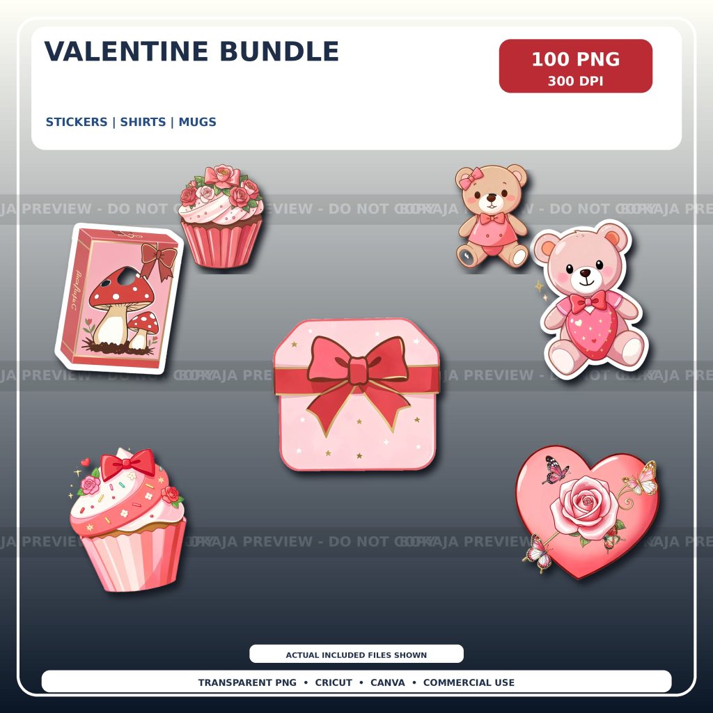 Valentine Clipart Bundle