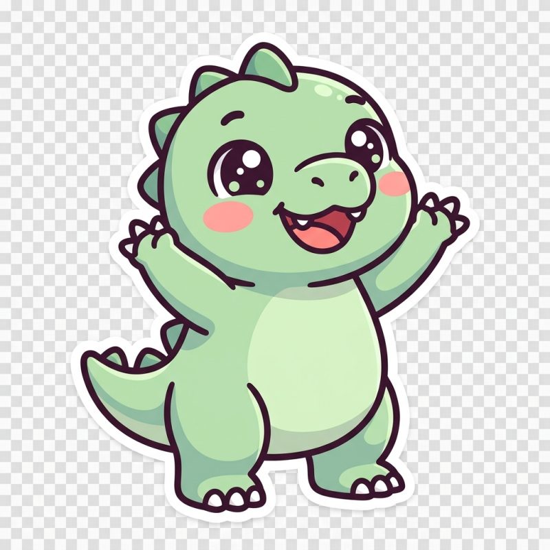 01 trex happy