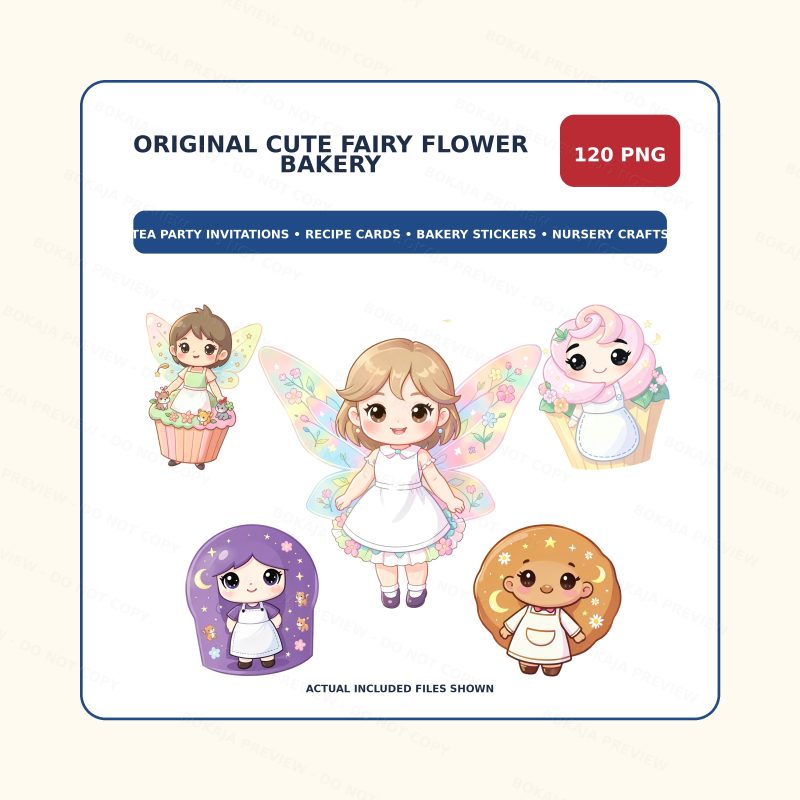 Quality V2 — Original Cute Fairy Flower Bakery