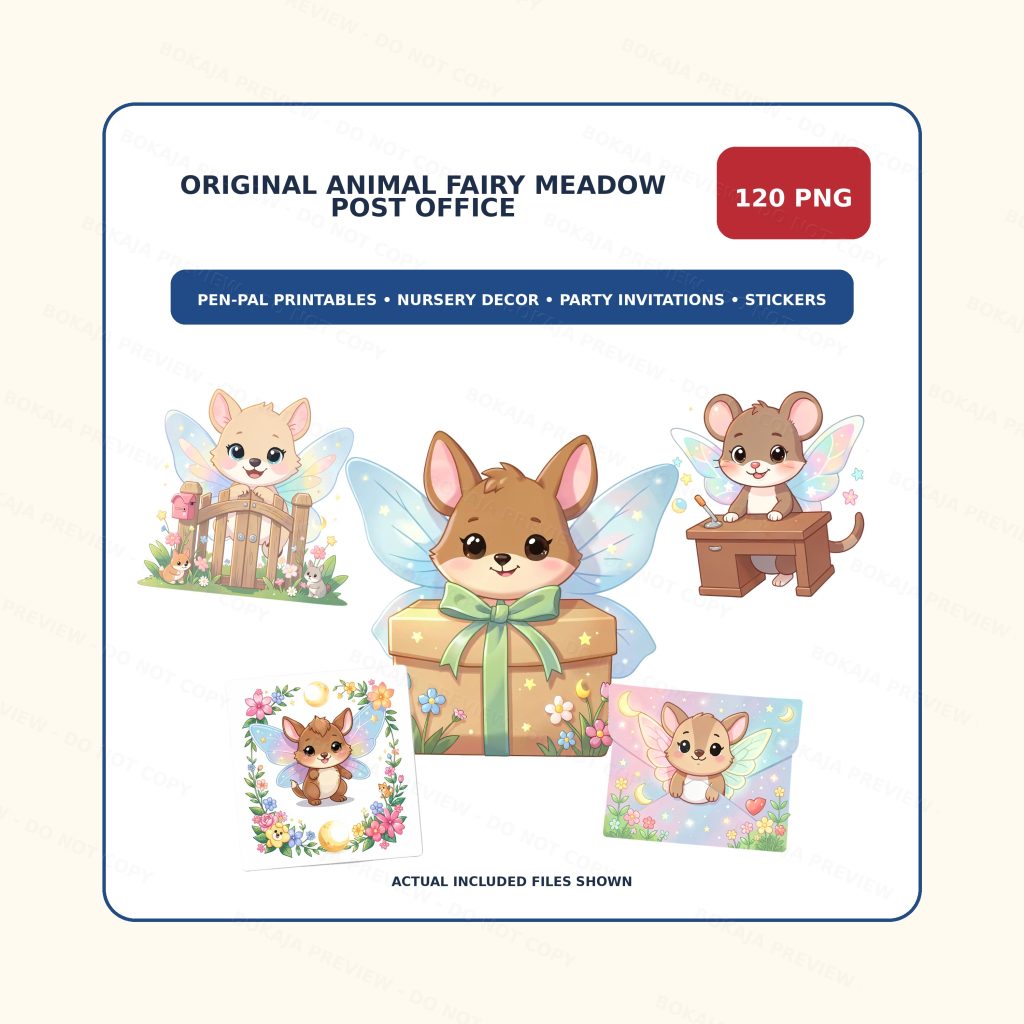 Quality V2 — Original Animal Fairy Meadow Post Office