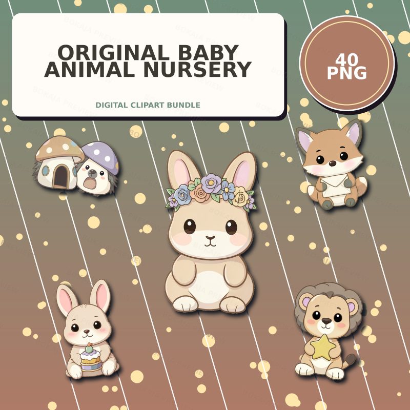 Quality V2 — Original Baby Animal Nursery