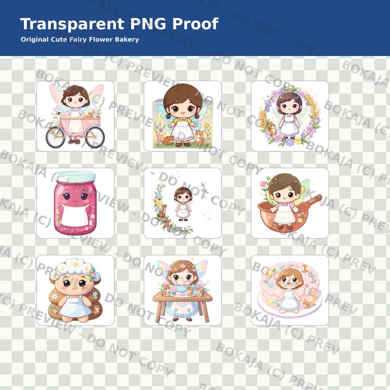 Quality V2 — Original Cute Fairy Flower Bakery image 4