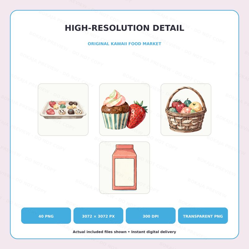 Quality V2 — Original Kawaii Food Market image 5
