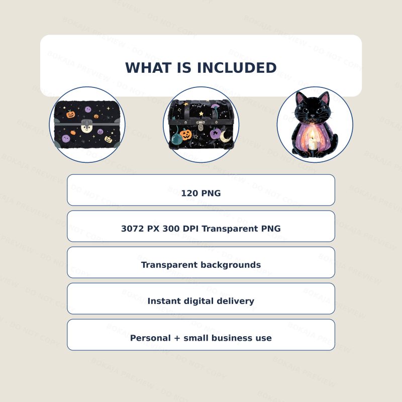 Black Cat Stargazer Costume Club PNG Bundle image 6