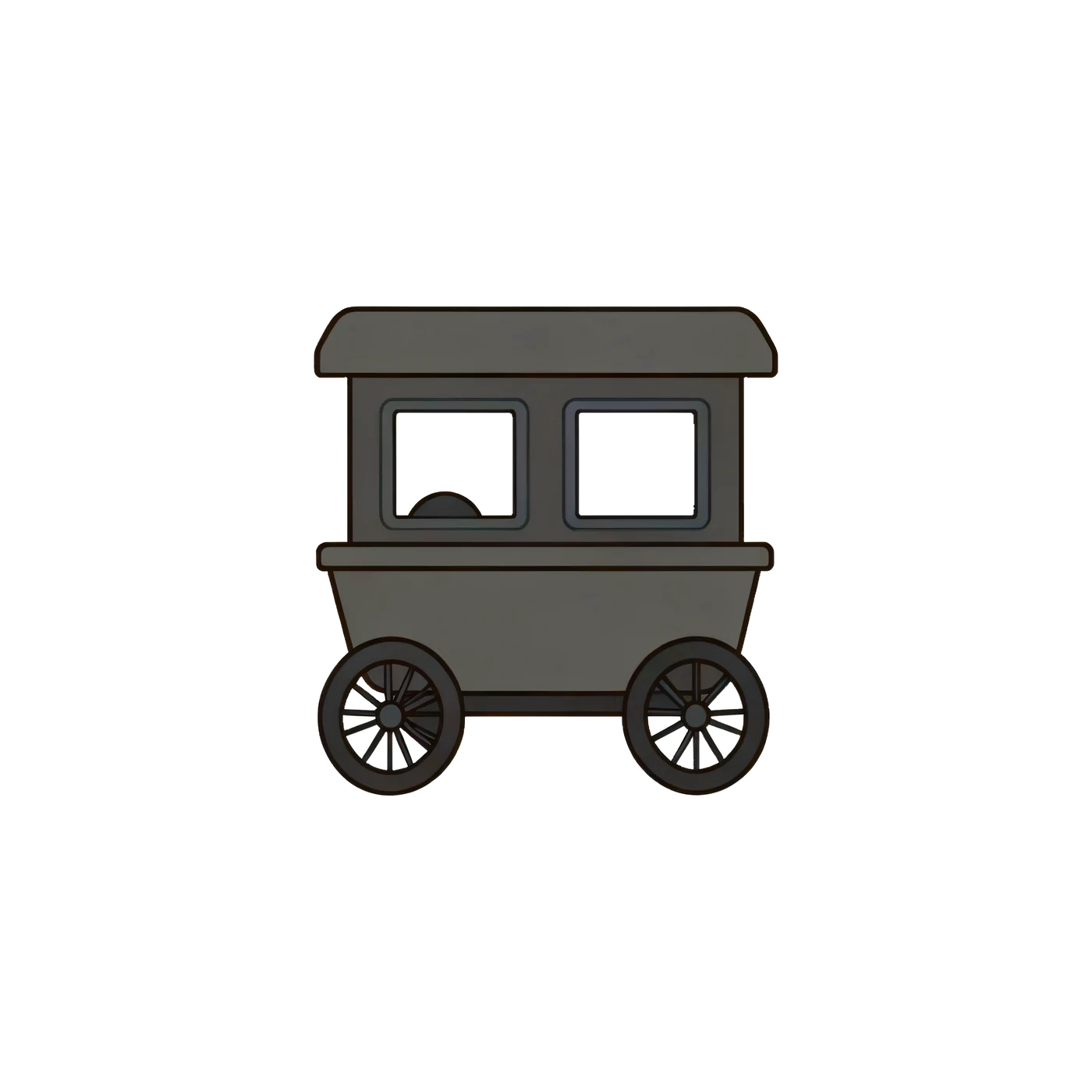Tiny Mail Cart 01 transparent PNG from the free Animal Fairy Meadow Post Office pack