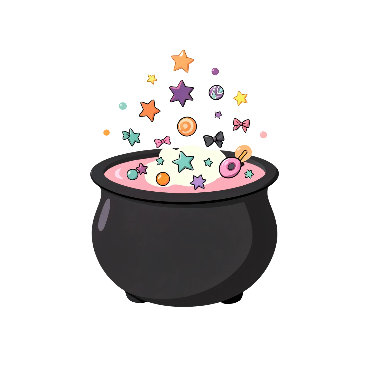 Chibi Halloween Party transparent PNG preview 5