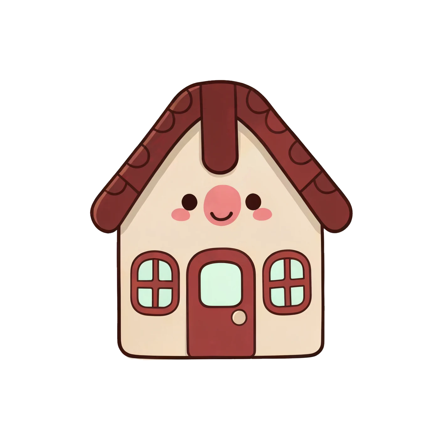 Gingerbread Cottage Without Text 01 transparent PNG from the free Christmas Fairy Gingerbread Workshop pack