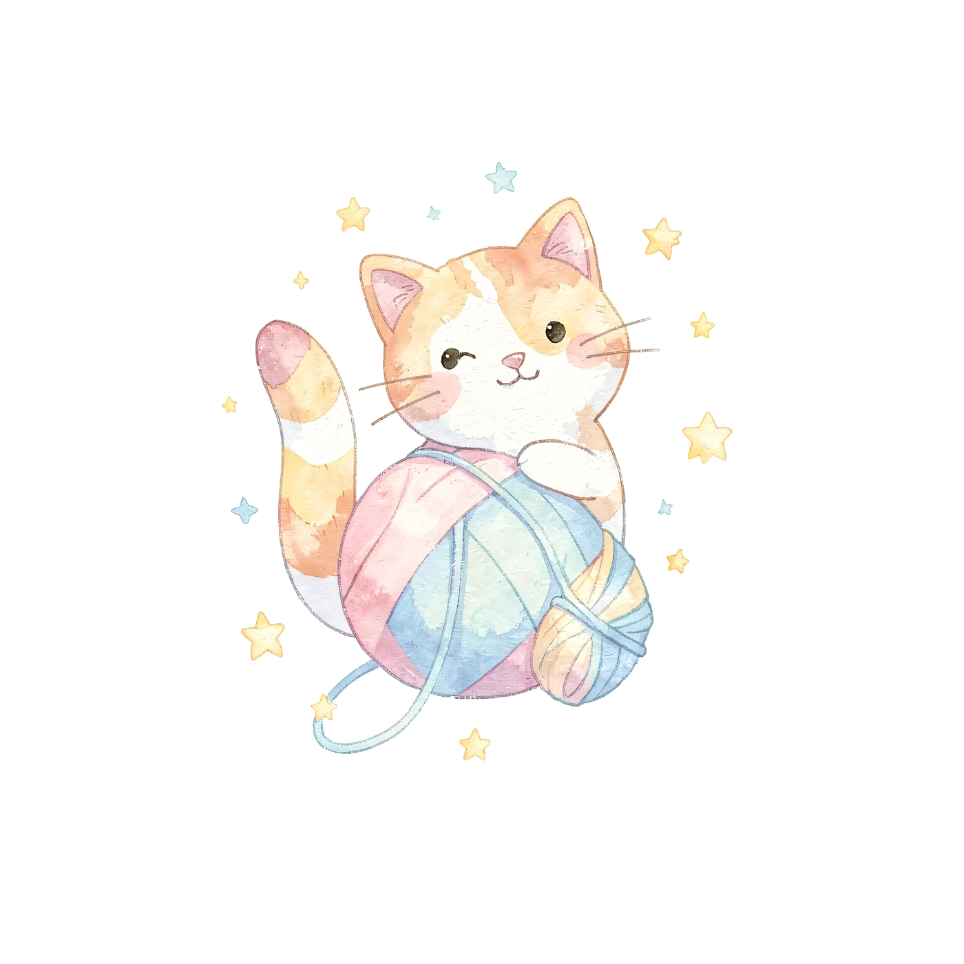 Cute Cat Clipart transparent PNG preview 5