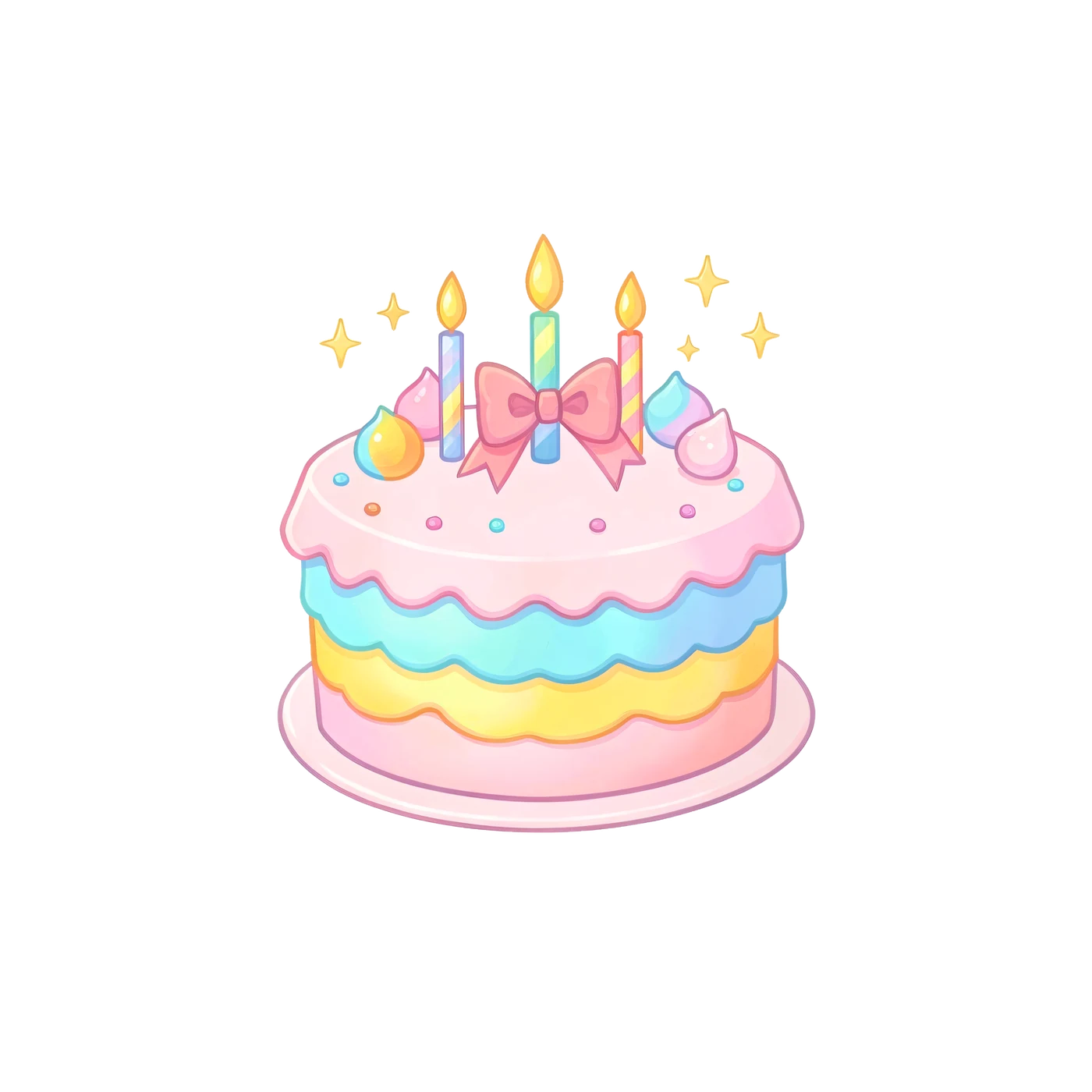 Aperçu du set PNG gratuit Joyeux anniversaire — 15 images de cliparts à fond transparent