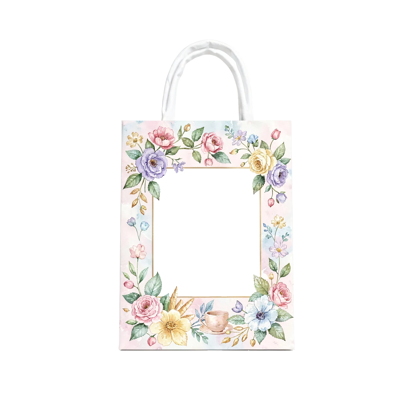 Unicorn Garden Tea Party transparent PNG preview 4