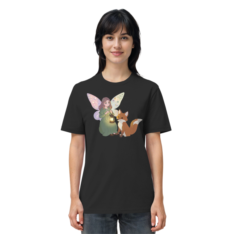 Fairy Woodland Organic T-Shirt image 2