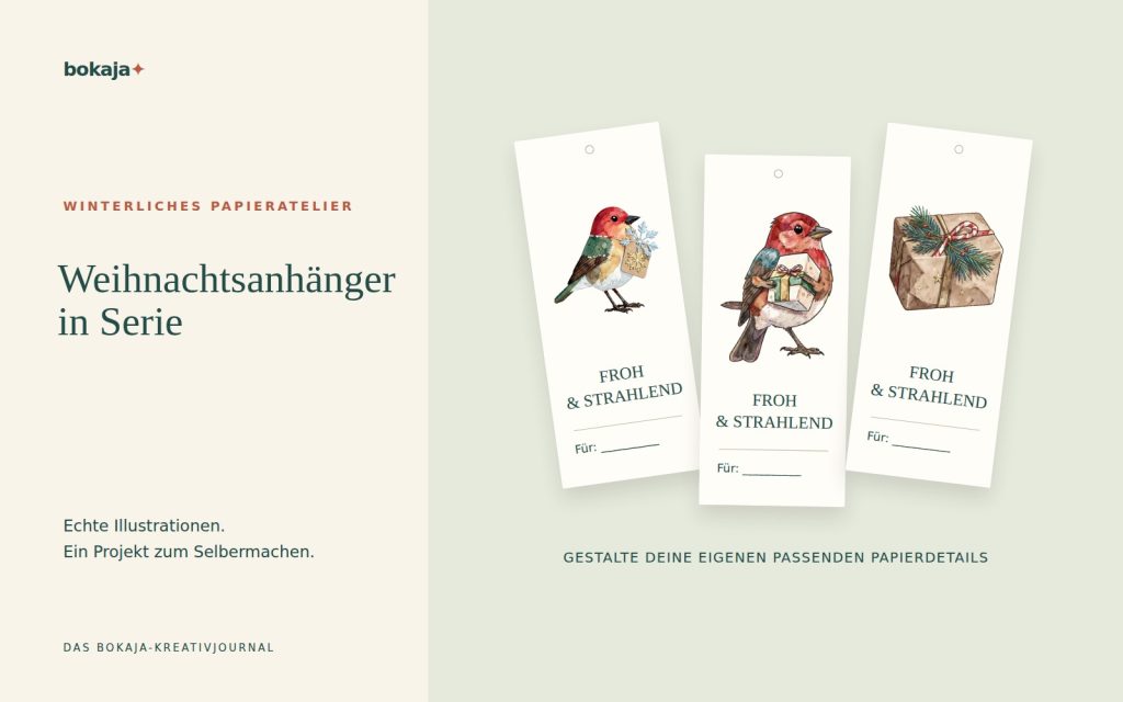 So bastelst du Weihnachtsgeschenkanhänger: ein praktischer Ablauf für die Serienfertigung
