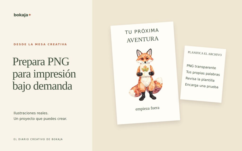 Archivos PNG para impresión bajo demanda: prepara un archivo para tu proveedor