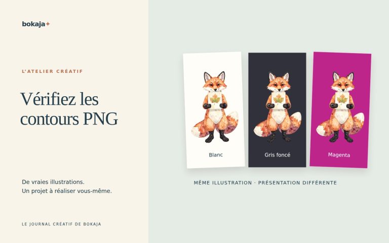 Comment vérifier la transparence d’un PNG avant l’impression