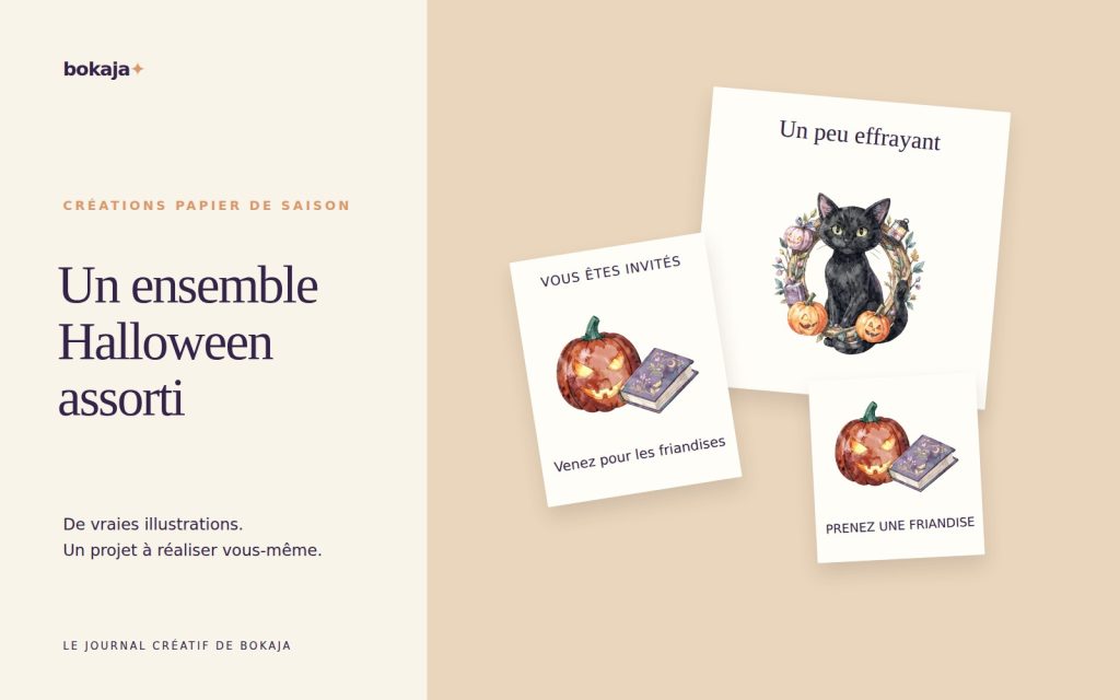 Liste des imprimables pour une fête d’Halloween : préparez un petit ensemble assorti