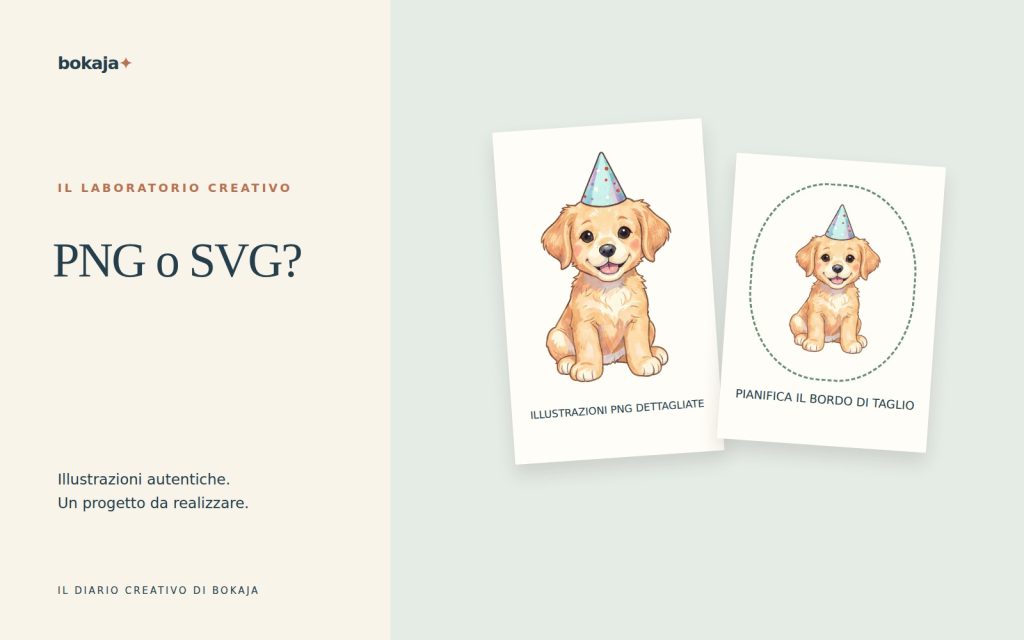 PNG o SVG per Cricut: scegli il file adatto al tuo progetto