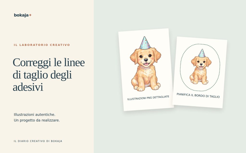 Contorni PNG in Cricut Print Then Cut: correggi il bordo di taglio