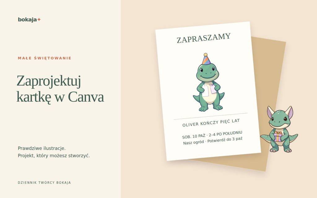 Jak używać plików PNG w Canva do tworzenia układu do druku